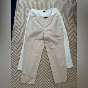 2 Pairs of Lafayette 148 Women's Tailored Trousers